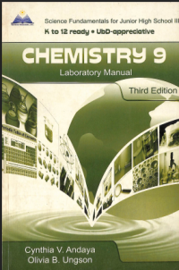 Image of Chemistry 9 Laboratory Manual